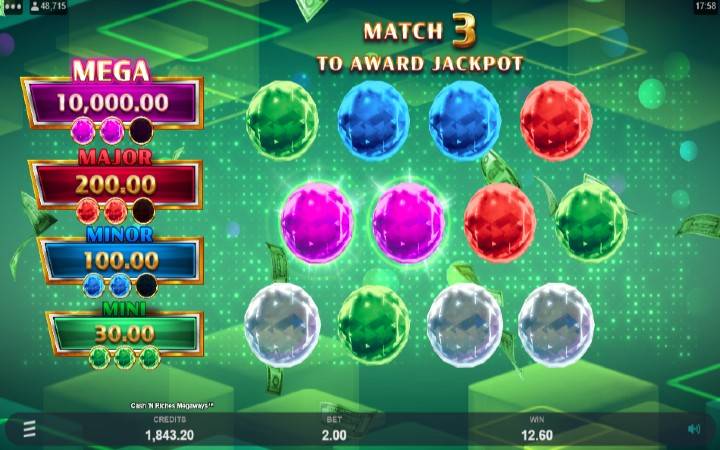 džekpot-online casino bonus-cashn riches megaways-microgaming
