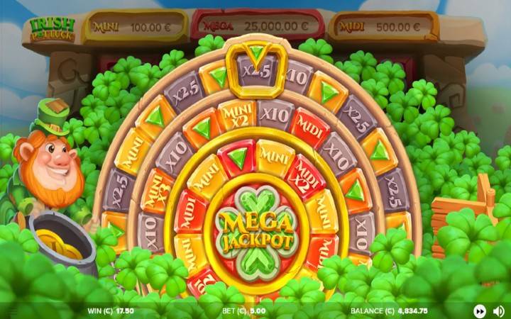 džekpt-točak sreće-online casino bonus-irish pot luck-netent