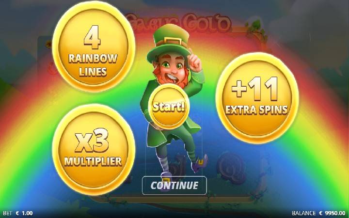 Gaelic Gold Online Casino Bonus