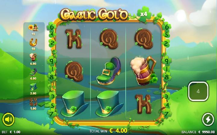 Gaelic Gold Online Casino Bonus