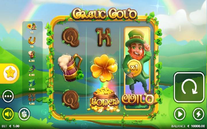 Gaelic Gold Online Casino Bonus