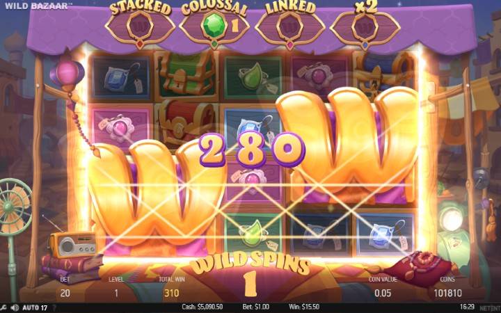 Colossal Wilds-wild bazaar-online casino bonus