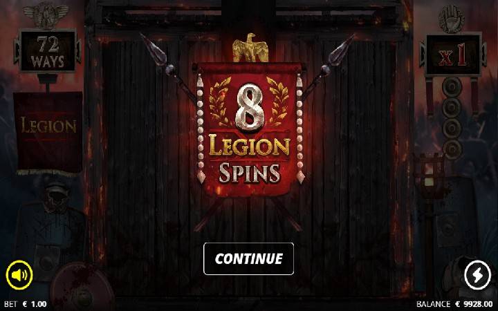 Legion X Online Casino Bonus