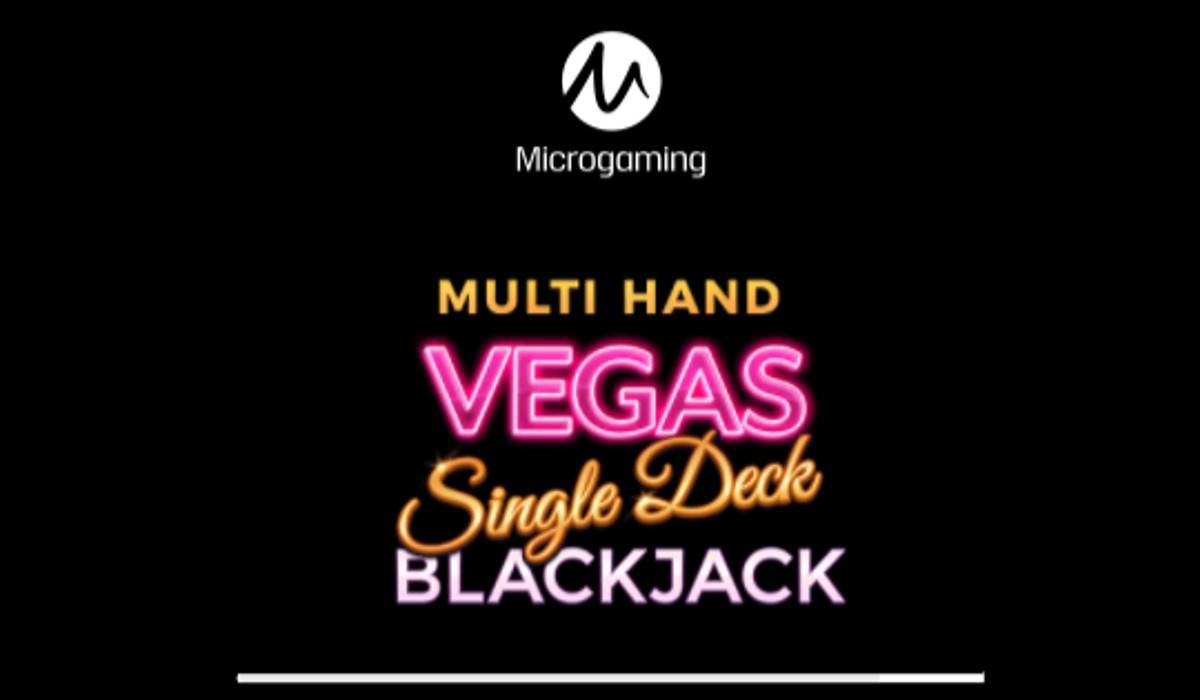 Multihand Vegas Single Deck Blackjack