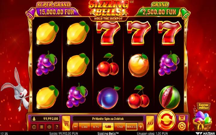 Sizzling Bells Easter-online casino bonus-wazdan casino