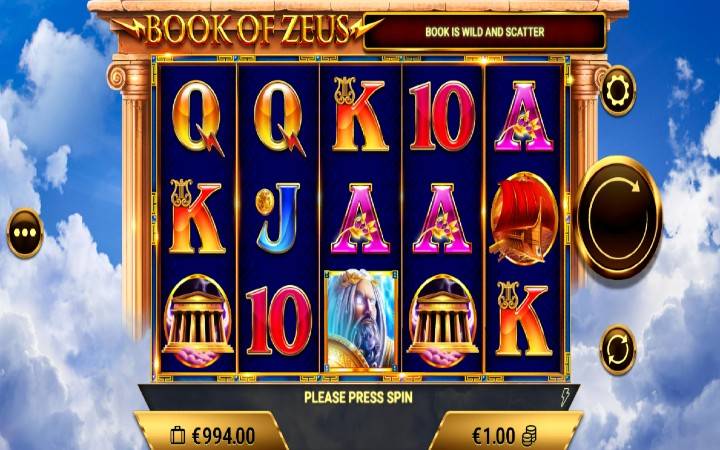 Book of Zeus-online casino bonus-amigp