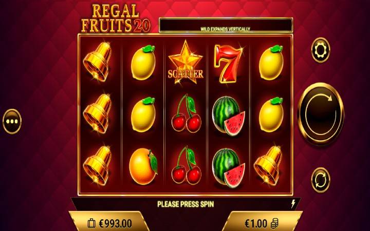 Regal Fruits 20-online casino bonus-amigo