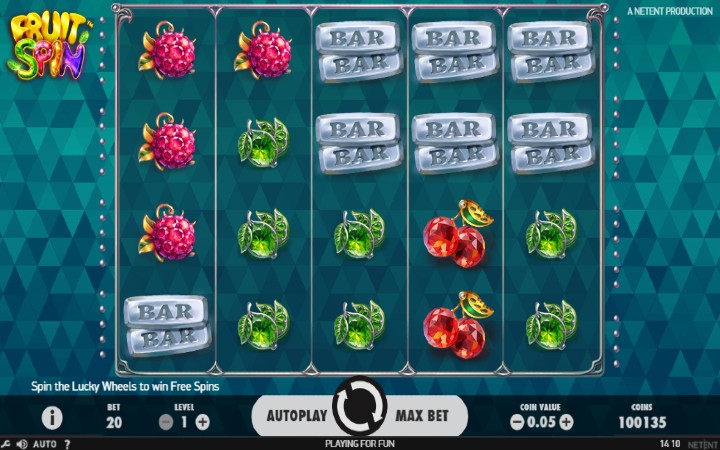 Fruit Spin-online casino bonus-NetEnt