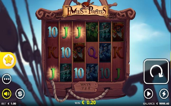 Pixies vs Pirates Online Casino Bonus