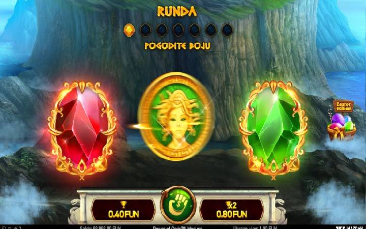 Power of Gods Medusa Easter Online Casino Bonus