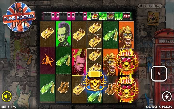 Punk Rocker Online Casino Bonus