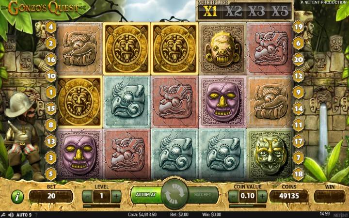 scatter-online casino bonus-gonzos quest-netent