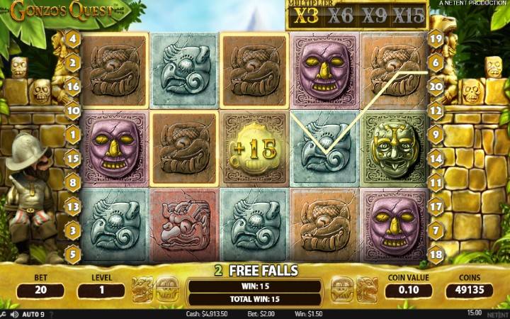 besplatni spinovi-gonzos quest-NetEnt-online casino bonus