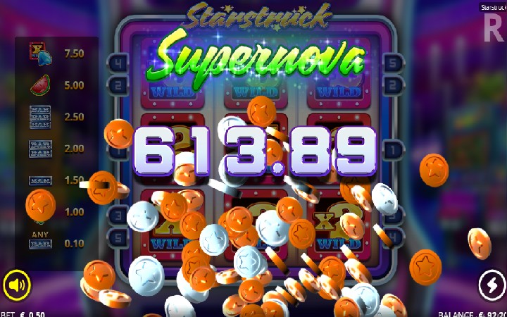 Starstruck Online Casino Bonus