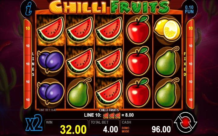 Chilli Fruits-CT Interactive-online casino bonus