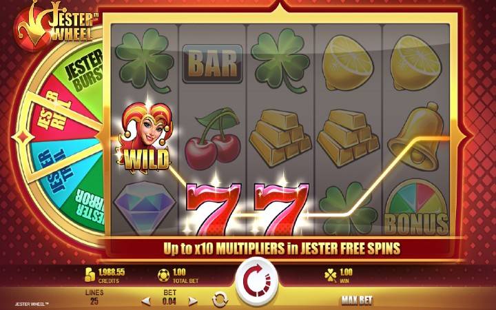 Jester Wheel-microgaminng-džoker-online casino bonus