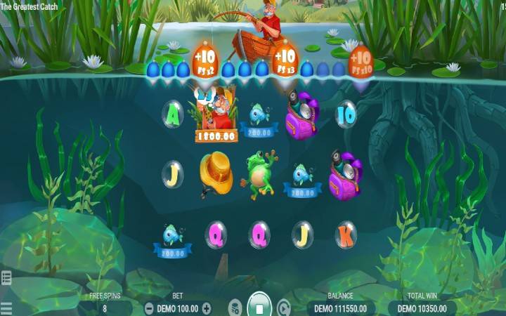 džoker-množilac-besplatni spinovi-online casino bonus-the greatest catch-evoplay