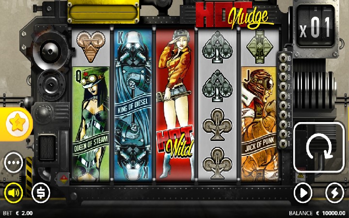 Hot Nudge Online Casino Bonus
