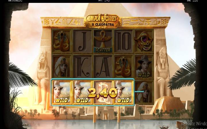 Lara Jones is Cleopatra 2