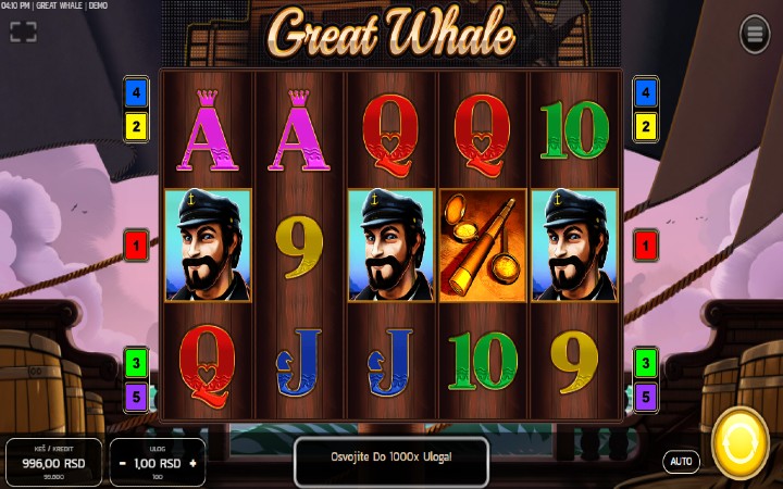 Great Whale-online casino bonus-fazi