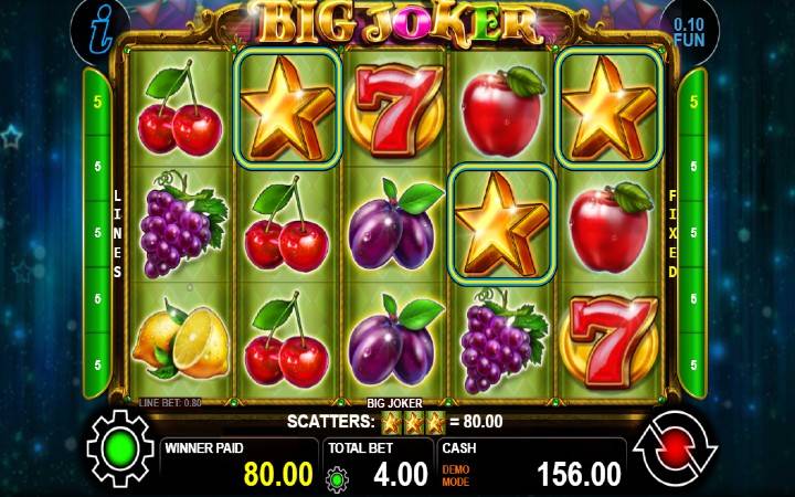 Big Joker-scatter-ct interactive-online casino bonus