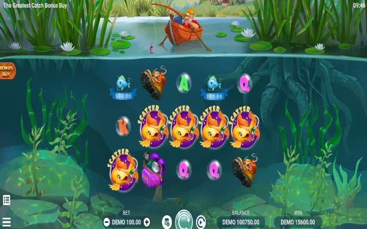 scatter-online casino bonus-the greatest catch bonus buy-evoplay