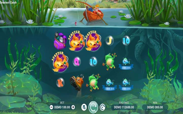 Scatter-online casino bonus-kockanje-The Greatest Catch-evoplay