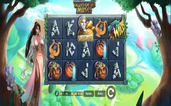 Valley of the Muses Online Casino Bonus