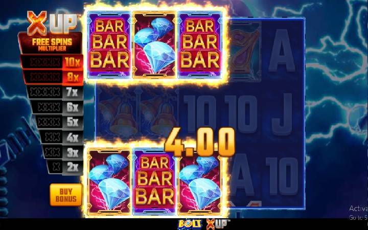 Bolt X Up Online Casino Bonus