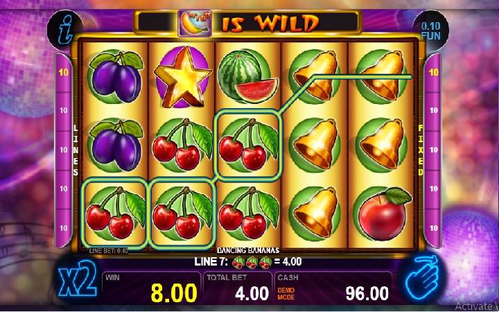 Dancing Bananas Online Casino Bonus