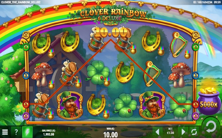 Clover Rainbow 6 deluxe-dobitak-online casino bonus-relax