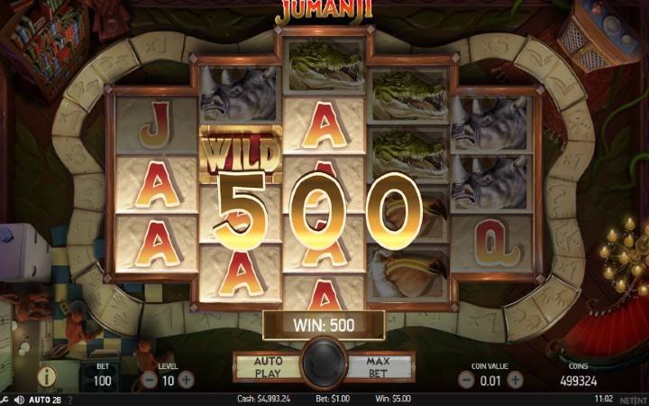 Jumanji-online casino bonus-NEtEnt-džoker