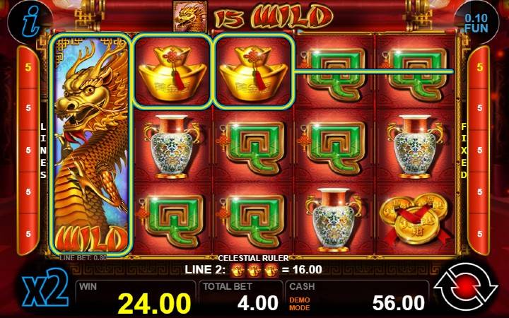Celestial Ruler-Online casino bonus-džoker-CT Interactive