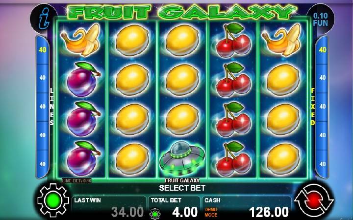 Fruit Galaxy Online Casino Bonus