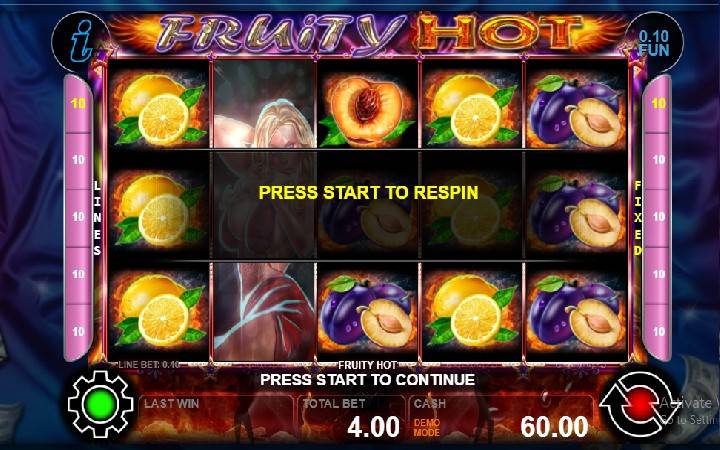 Fruity Hot Online Casino Bonus