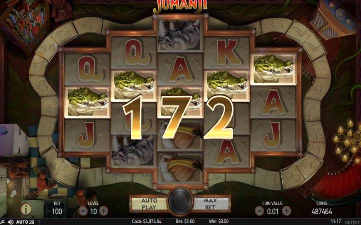 Jumanji-Monkey Mayhem Bonus-NetEnt-online casino bonus