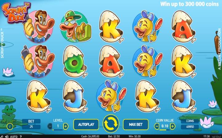 Scruffy Duck-online casino bonus-NetEnt