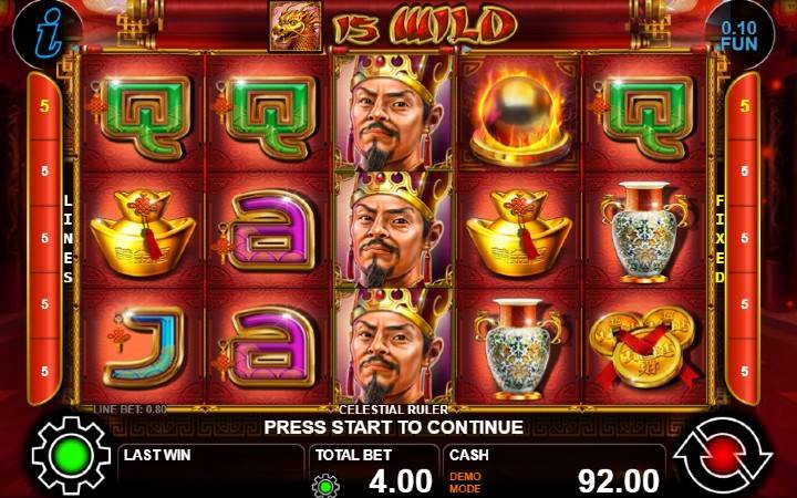 Celestial Ruler-online casino bonus-CT Interactive