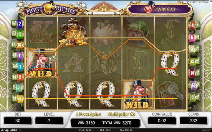 Piggy Riches Online Casino Bonus