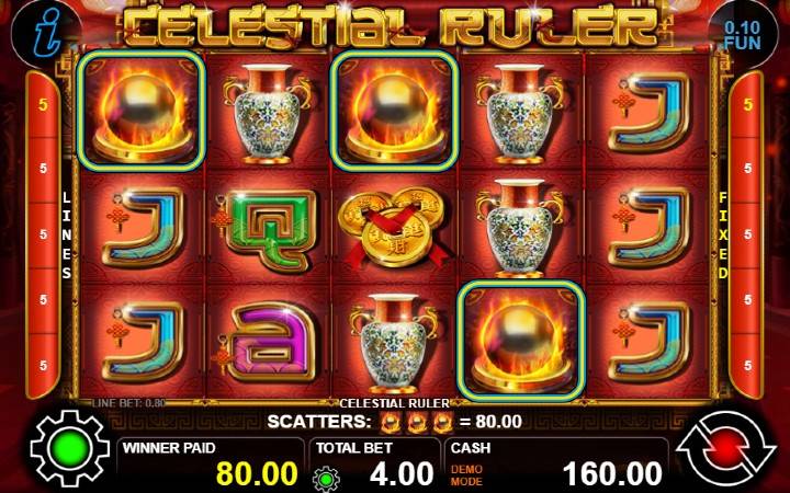 Celestial Ruler-online casino bonus-CT Interactive-scatter