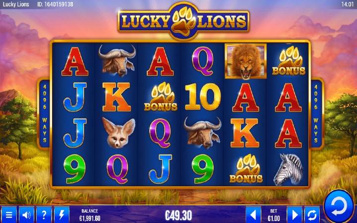 Lucky Lions Wild Life-online casino bonus-relax-scatter