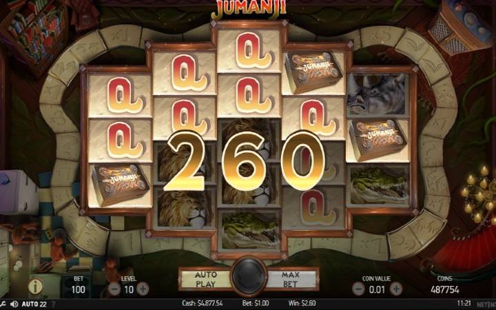 Jumanji-scatter-online casino bonus-NetEnt