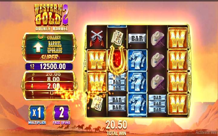 Western Gold 2 Online Casino Bonus