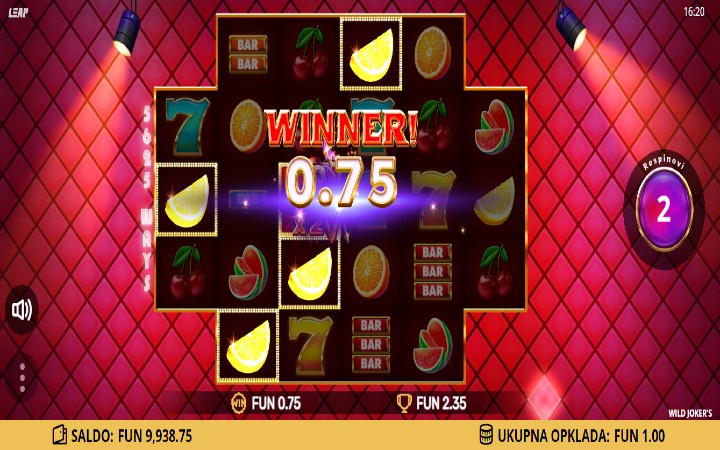 džoker-online casino bonus-wild joker-leap