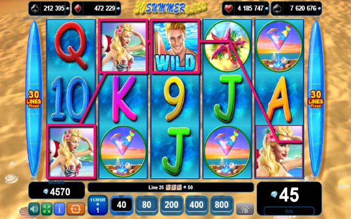 30 Summer Blis-džoker-online casino bonus-egt