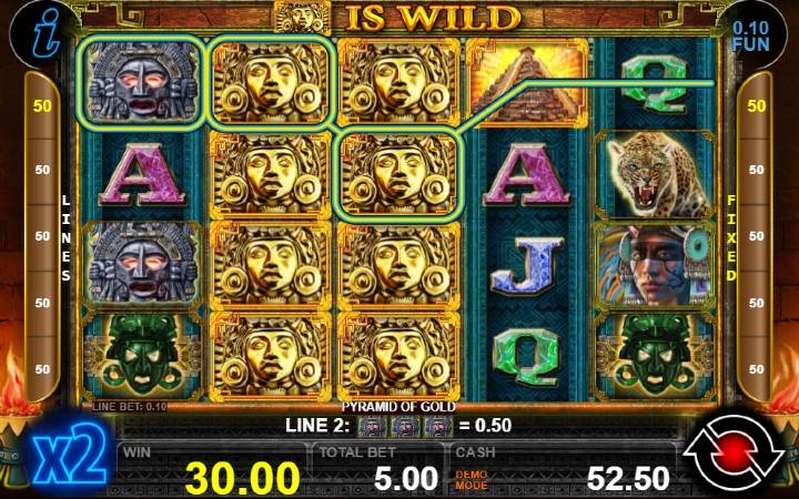 Pyramid of Gold-džoker-online casino bonus-ct interactive