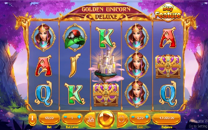 Golden Unicorn Deluxe Online Casino Bonus