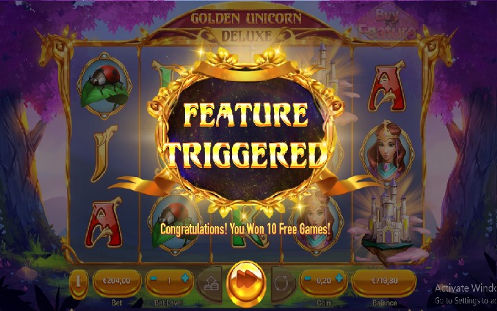 Golden Unicorn Deluxe Online Casino Bonus