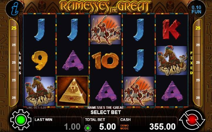 Ramesses the Great-online casino bonus-ct interactive