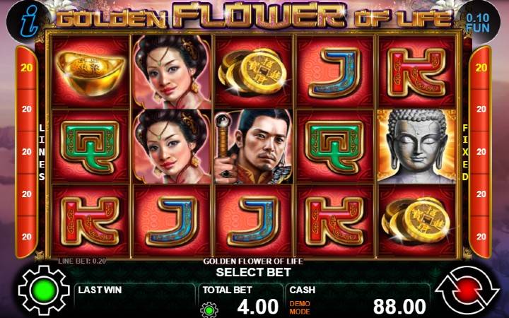 Golden Flower of Life-online casino bonus-ct interactive